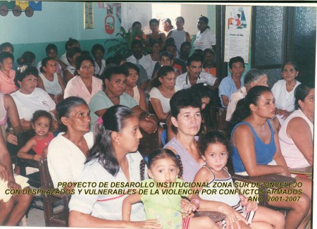 Desarrollo institucional desplazados-Derechos del niño